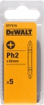 Бита двойная Torsion Ph2 / Ph2 x 60 мм, 5 шт., DEWALT, DT 7315