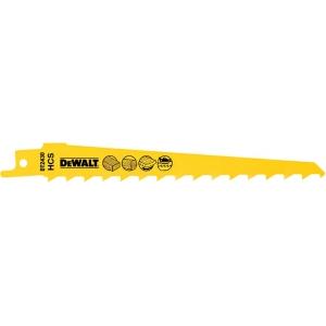 Полотна для сабельной пилы HCS по дереву. S 617 K. 5 шт., DEWALT, DT 2430