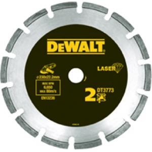 Диск алмазный отрезной 230х22,2 мм для УШМ, DEWALT, DT 3766