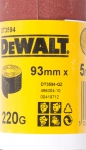 Шлифлист в рулонах для виброшлифмашин, 93 мм х 5 м, 220G, DEWALT, DT 3594