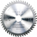 Диск пильный SERIES 40 по шпону, пластику 190х30 мм, 48 зубьев, DEWALT, DT 4094